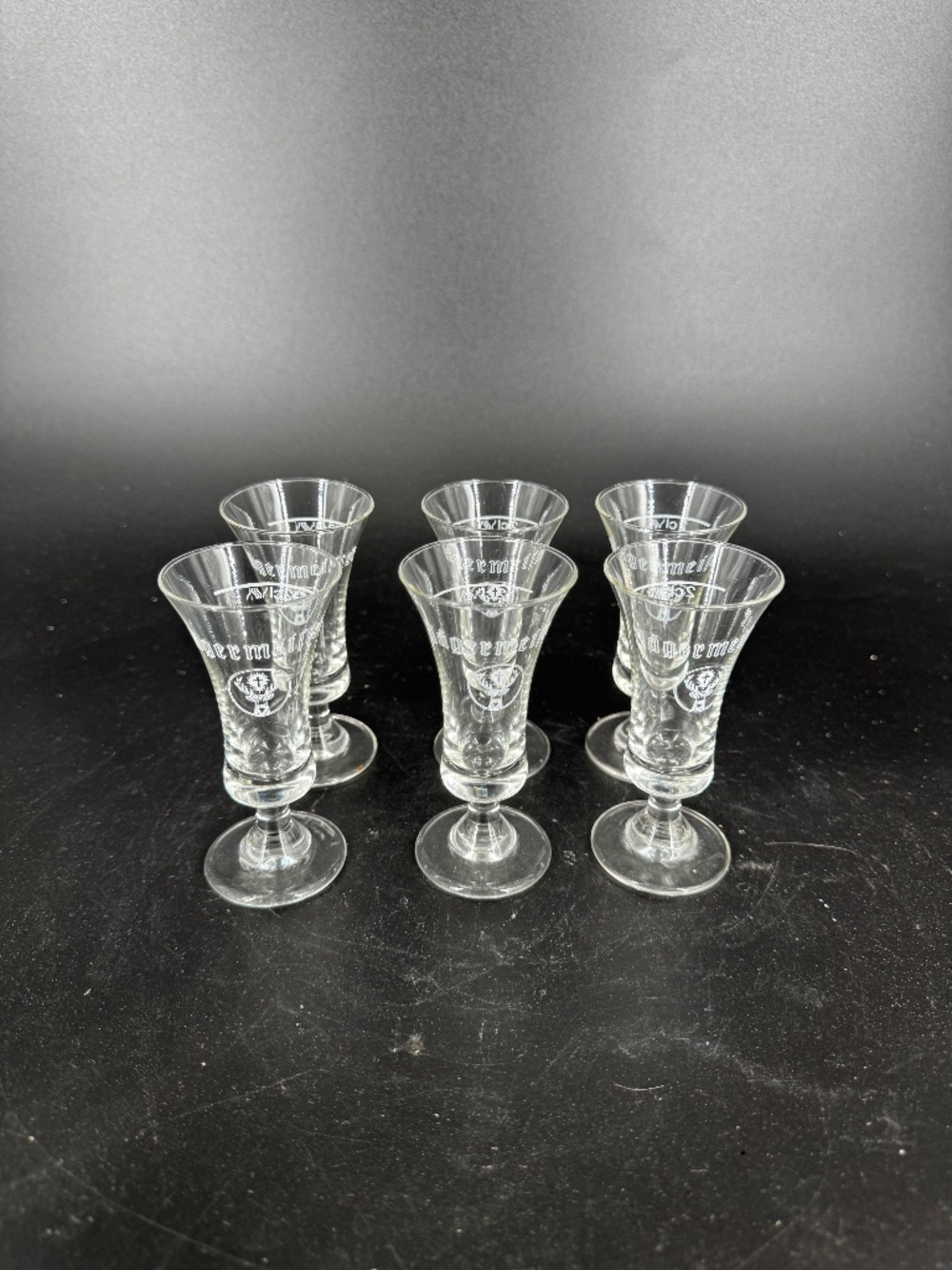 Jagermeister 2 fl oz Shot Glass White Stag Logo